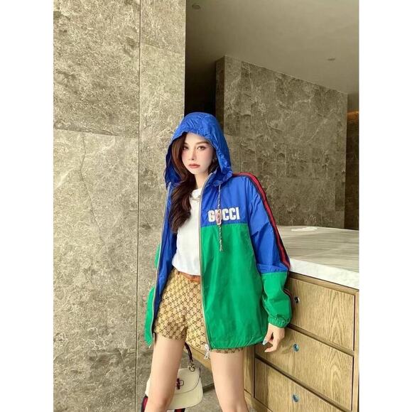 NWT Gucci Tiger Nylon Canvas Jacket With Patch Size 52 - Picture 2 of 16